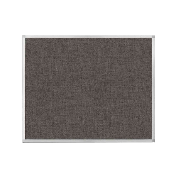 Hush Panel Configurable Cubicle Partition 5' x 4' Mocha Fabric